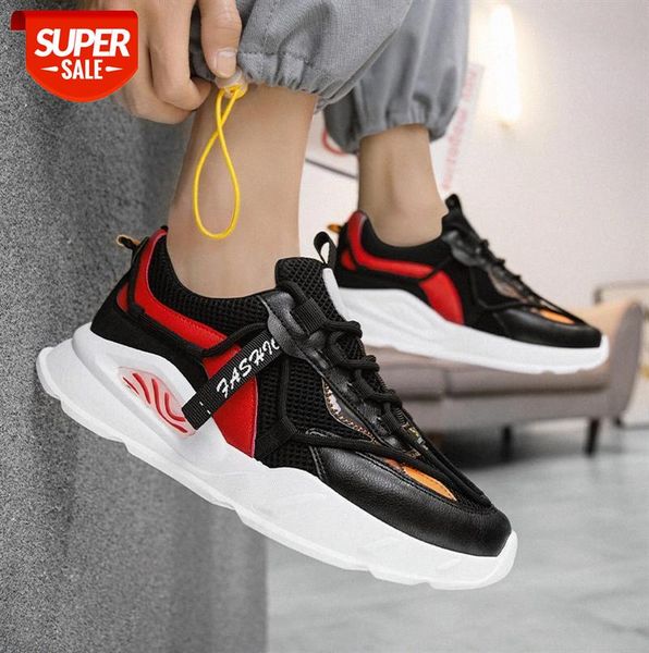 

men's sports shoes breathable mesh lace-up outdoor #de9o