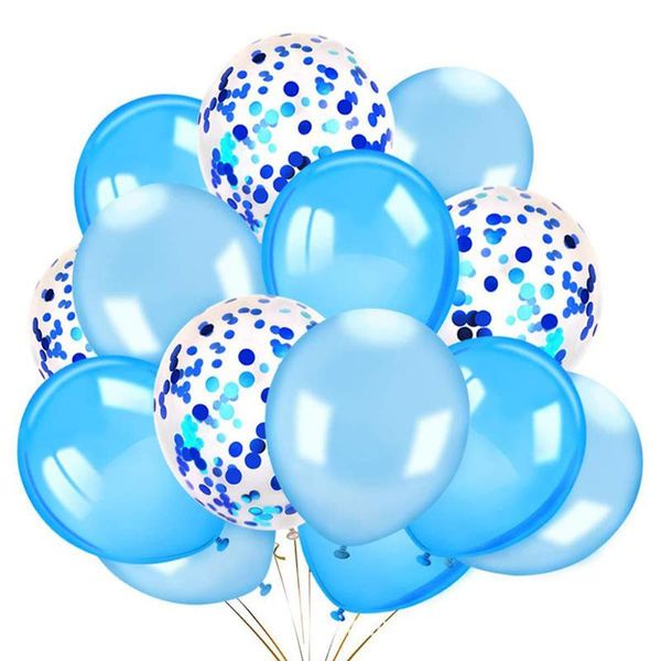 

party decoration 30pcs rose gold balloons confetti set chrome ballon 4 colors birthday decor wedding anniversary globals