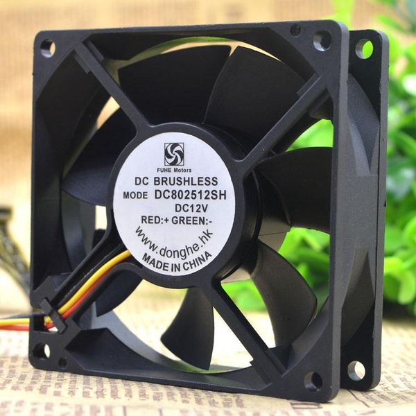 

computer speakers fuhe motors dc802512sh 12v 8025 8cm silent cooling fan
