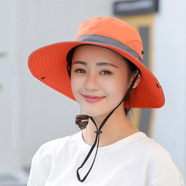 

outdoor hats hiking bucket boonie folding sunscreen mountaineering sports visor fishing cap camping bonnet hunting, Black;white