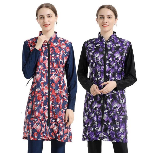 

swim wear suit women swimwear 3 pieces bathing muslim swimming for elegant coverup