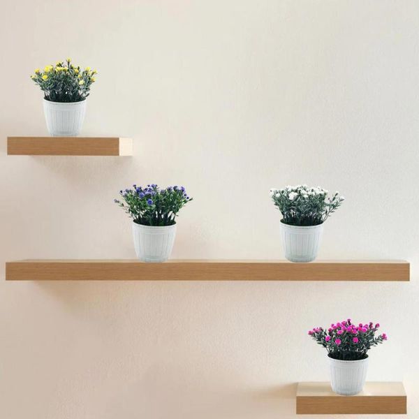 

decorative flowers & wreaths lifeful practical fake table potted ornaments long lasting simulation pot plants delicate for desktop