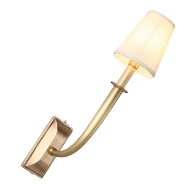 

wall lamp full copper luxury for decorative bathroom mirror bedroom corridor stairway nordic brass light indoor luminaire