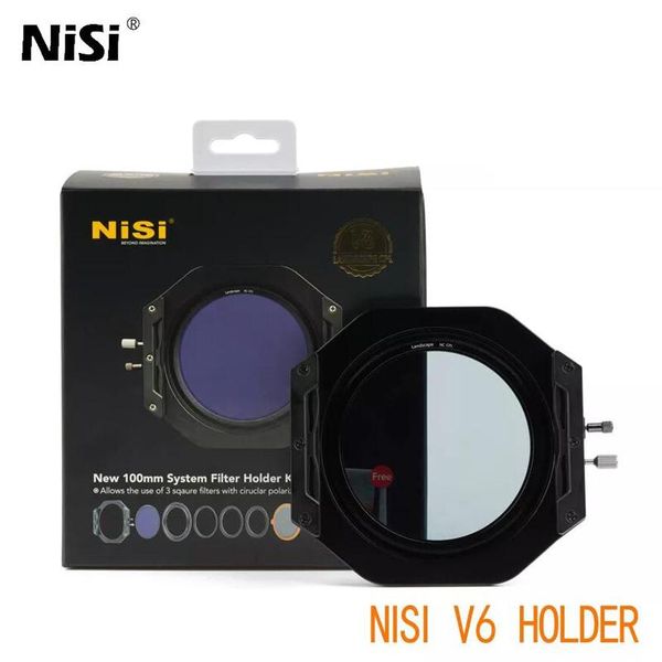 

lens adapters & mounts nisi v6 100mm filter holder with enhanced landscape cpl cap