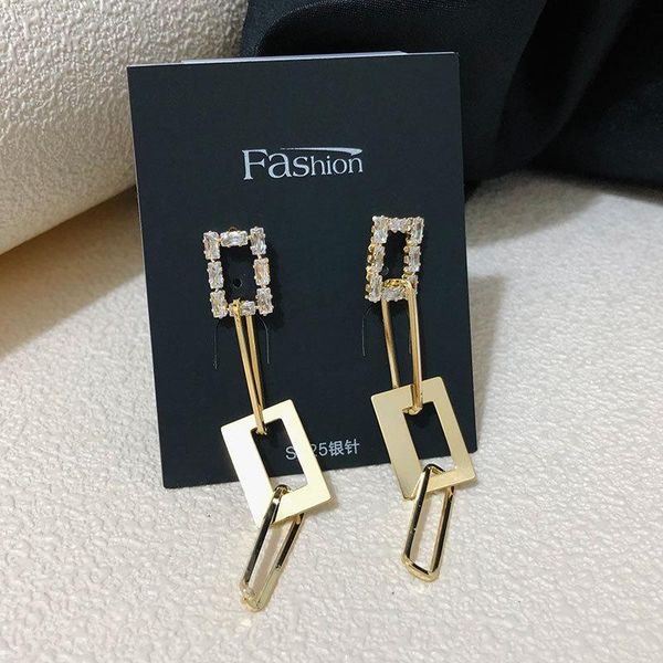 

dangle & chandelier earrings square fashion ball 2021, Silver