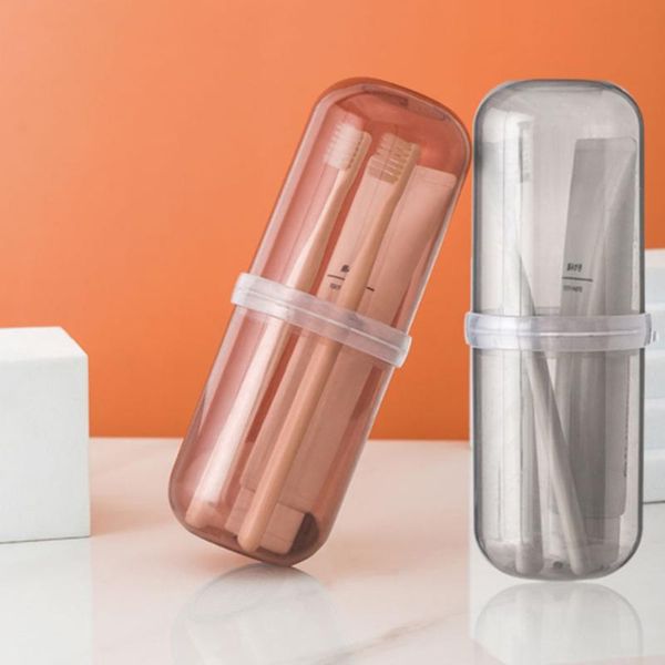 

toothbrush holders portablewash cup set outdoor travel camping storage organizer case bathroom accessories mouthwash dental kit