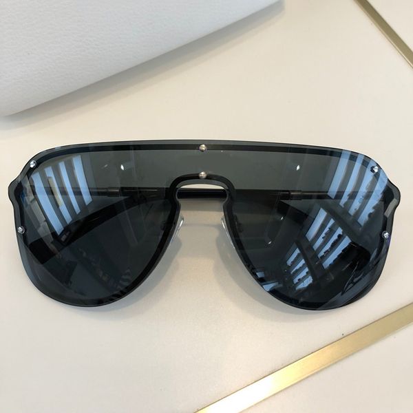 

2180 sunglasses for women men vogue style rimless frame connection lens uv400 coating mirrorr lens steampunk summer style comw with case, White;black