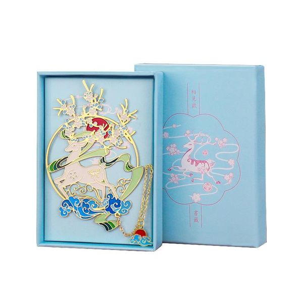 

bookmark retro hollow metal creative chinese style art exquisite small gift souvenir antique book accessories office supplies