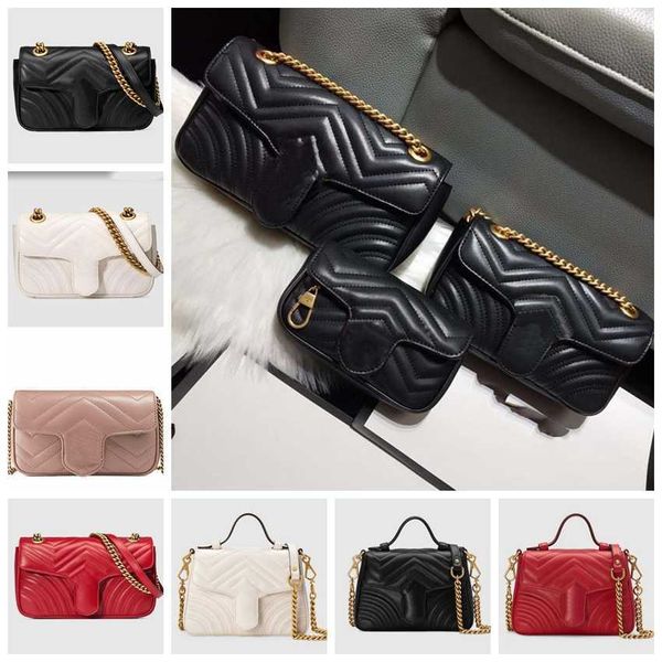 

designer luxury bag classic luxurys designers 3 size real genuine bags women fashion marmont crossbody handbags purses backpack