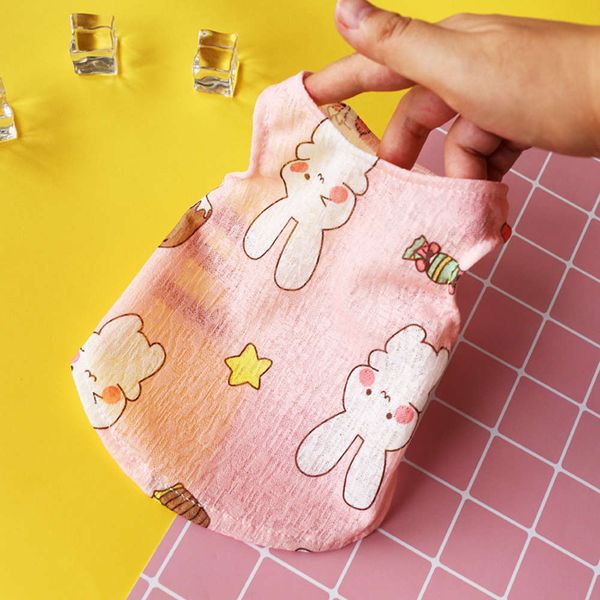 

the dog clothes summer thin pet cat teddy kirky fat bomei fadou dog clothing vest