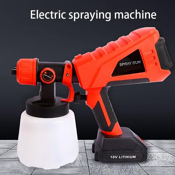 

professional spray guns 18v electric gun lithium battery split high-pressure portable large capacity for painting sprayer