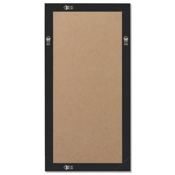 

mirrors [au warehouse] wall mirror baroque style 100x50 cm black, drop