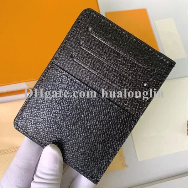 

women card holder wallet slots men original box flower checkers grid fashion whole sale drop, Brown;gray