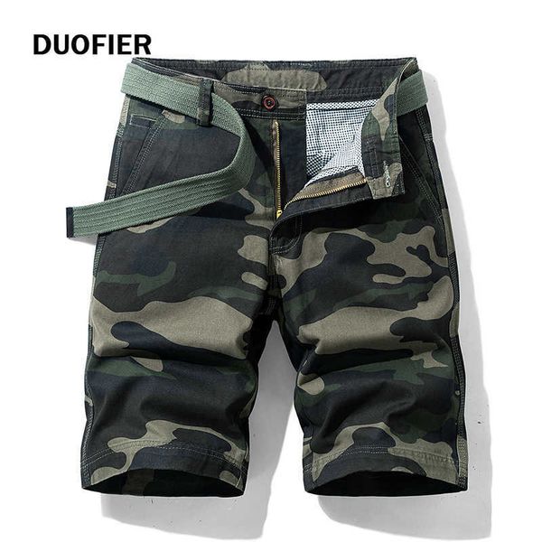 

cargo shorts men camouflage summer cotton casual men short pants brand clothing comfortable camo mens cargo shorts 210603, White;black