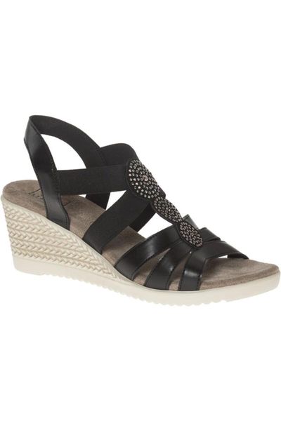 

sandals wedges, Black
