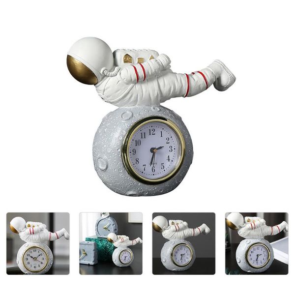 

wall clocks 1pc decorative bedroom bedside table clock creative astronaut deskdecor