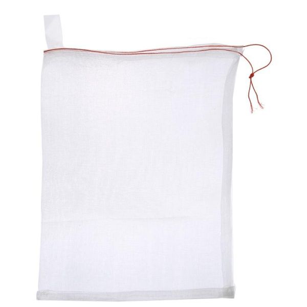 

food savers & storage containers 50pcs nylon net bag garden plants fruit protection anti bird drawstring plant grow