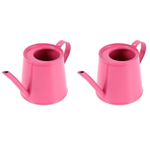 

watering equipments 2pcs metal tins mini iron durable buckets