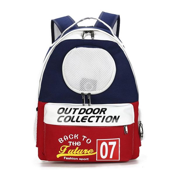

cat carriers,crates & houses canvas fabric bag letter printing animal backpack fashion breathable pet carrier portable padded shoulder trans