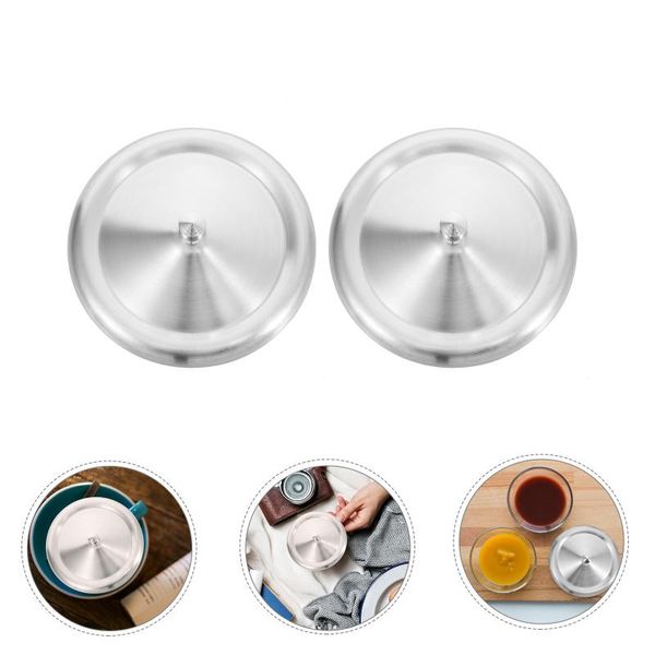 

kitchen storage & organization 5pcs exquisite cup lid creative mug cover sealed