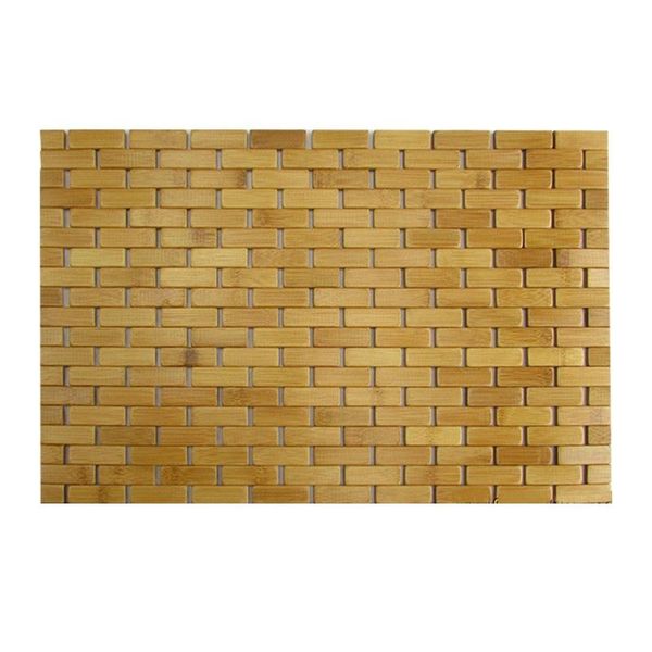

bath mats teak wood mat feet shower floor natural bamboo non slip large 50x70cm