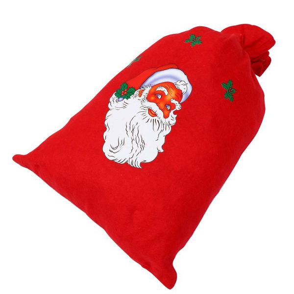 

christmas decorations 1pc gift bag santa claus present hand candy storage