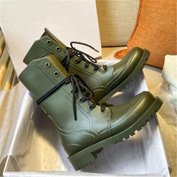 

roud toe women boots lace up shoes zapatos mujer casual long fashion, Black