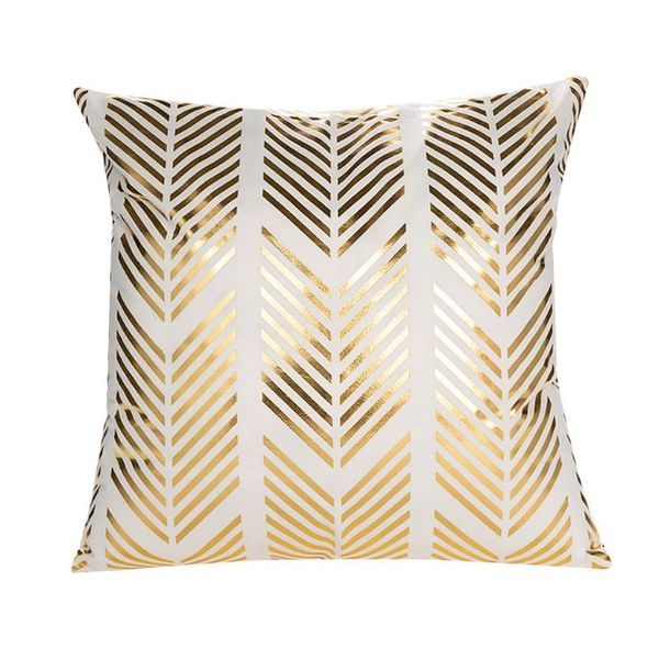 

cushion/decorative pillow polyester gold letter case cover sofa car waist cushion throw fashion camouflage absorb sweat pillows faux 45x45cm