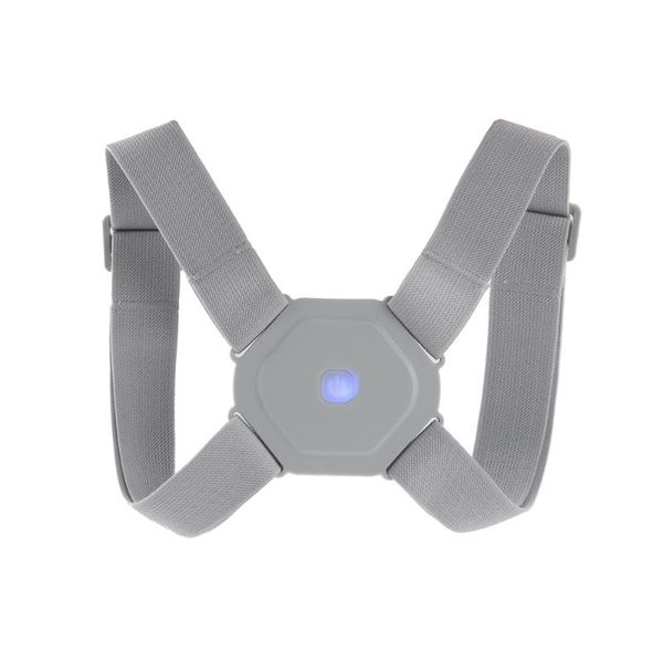 

back support smart sensor orthosis invisible correction belt reminder of & child posture hunchback corrector, Black;blue