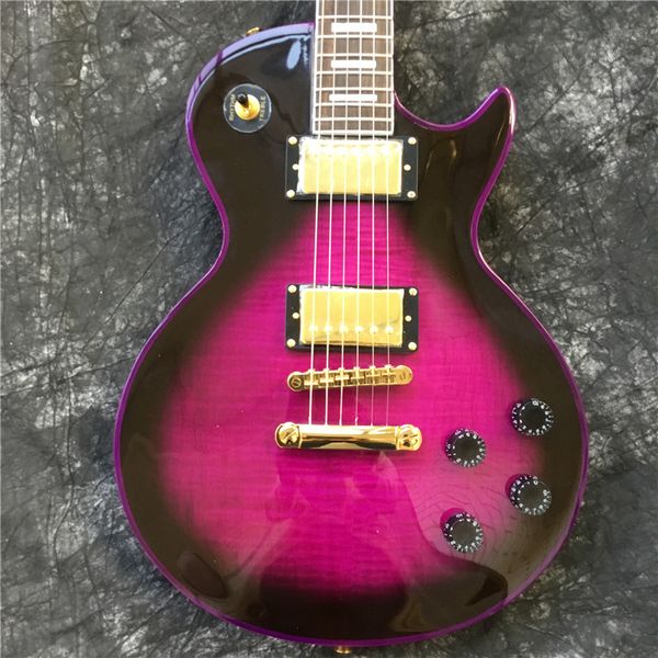 

electric guitar, customized iron maple flame back cover