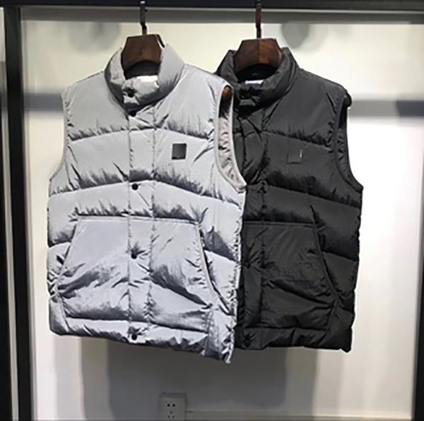 

toney 2020ss ne w pattern konng gonng vest autumn and winter thickened waistcoat fashion brand high version men's clothing002, Black;white