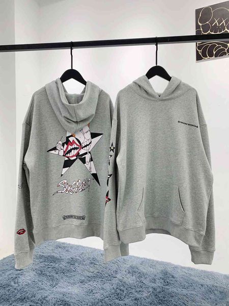 

sanskrit ch five shorts ch star graffiti chcrosin hoodie men's and women's sweater coats udmo, Black;white