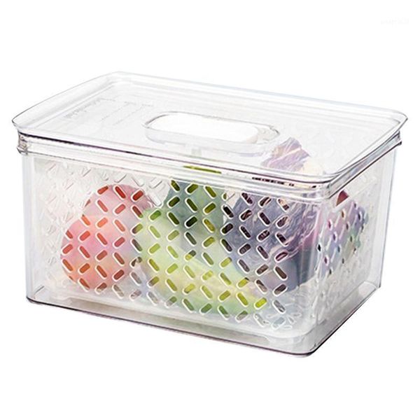 

storage bottles & jars draining crisper,for food fresh-keeping box,fridge container,drain box with strainers