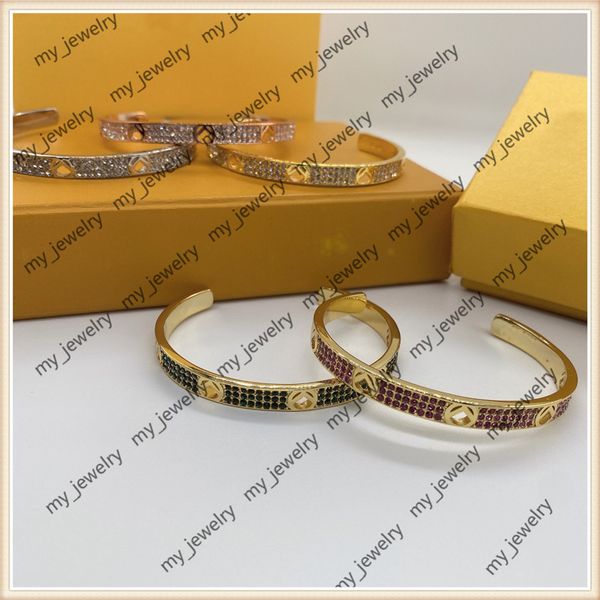 

luxurys designer bracelets for women designers bangles letter f pearl bracelet wedding lovers gift luxury jewelry bangle for bride, Black