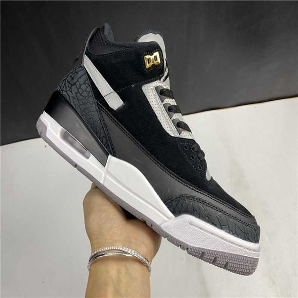 

3s men basketball shoes black white mocha sport blue money mens trianers sports sneaker 40-467yaupmwu