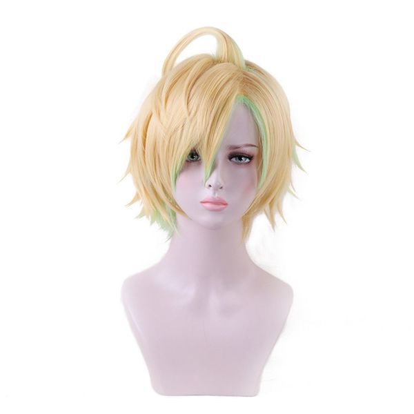 

division rap battle hypnosis mic hifumi izanami short cosplay wig men women heat resistant synthetic hair party costume wigs, Black