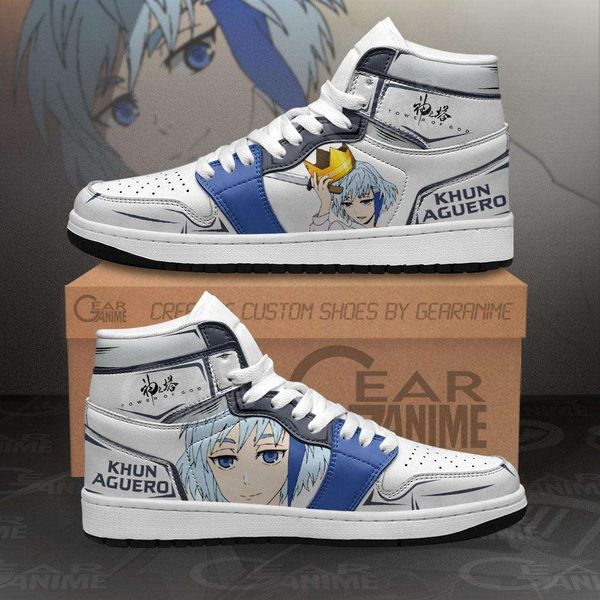 

customization tower of god khun aguero sneakers custom anime shoes