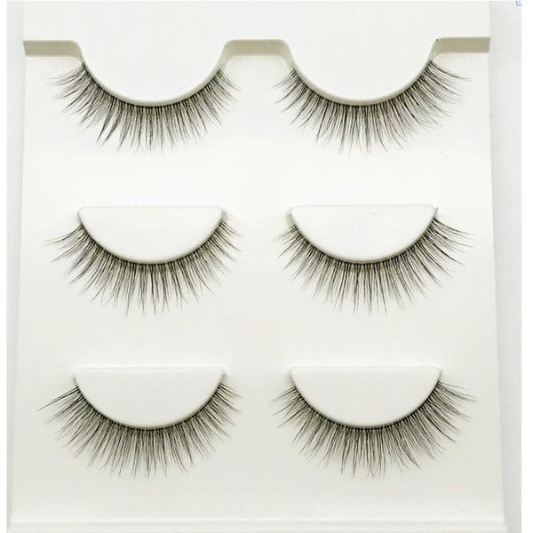 

false eyelashes 30 pairs pure handmade natural transparent terrier fake short paragraph bare makeup