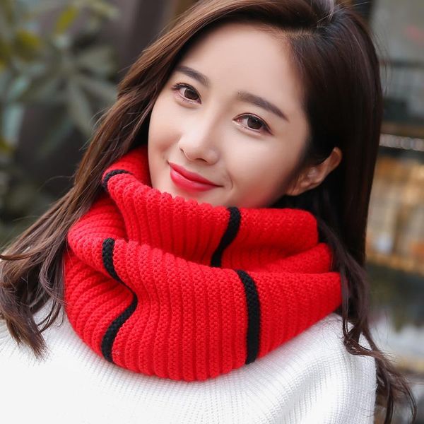 

scarves autumn and winter arrival striped scarf female thick warm women girls temperamental comfortable soft lovely cute, Blue;gray