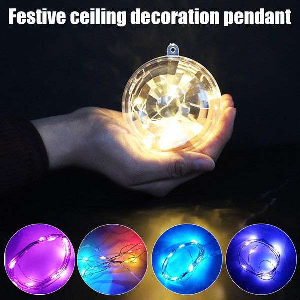 

colorful mirror ball party christmas ornament decoration light for home p7ding