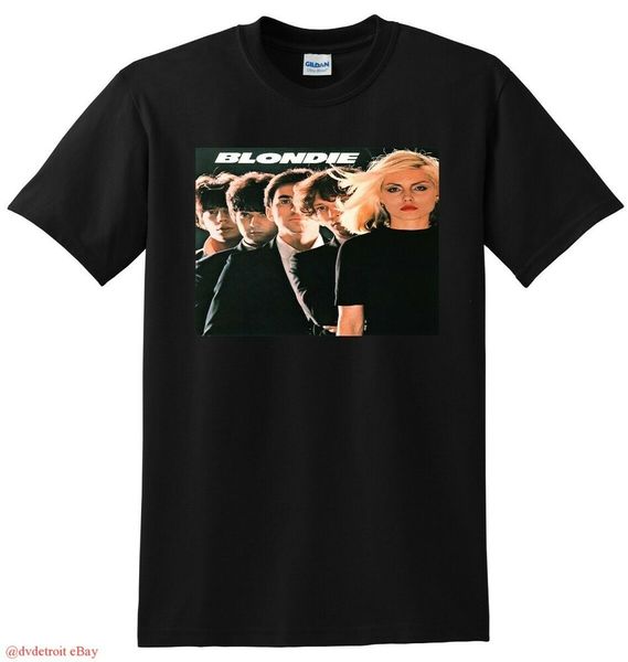 

BLONDIE T SHIRT blondie vinyl cd cover SMALL MEDIUM LARGE or XL, White;black