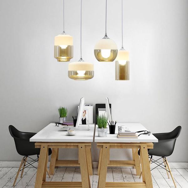 

pendant lamps modern design glass bottle light restaurant bedroom balcony aisle american nordic style hanging hanglamp