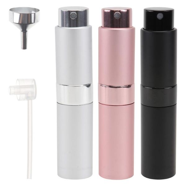 

storage bottles & jars 5pcs portable perfume mini spray containers (assorted color)