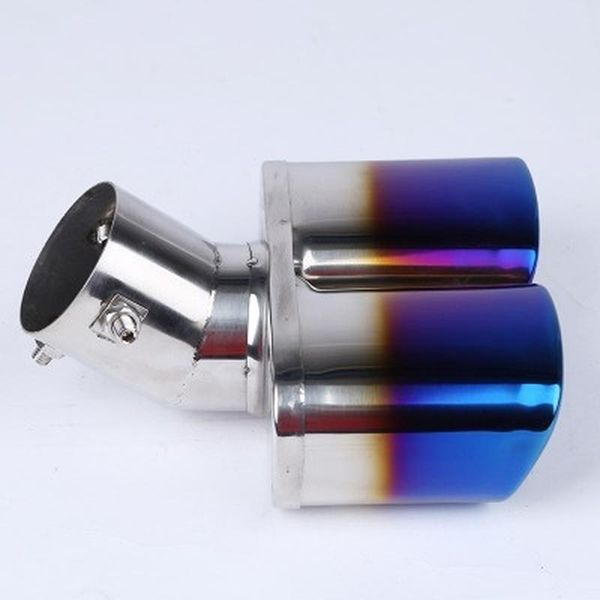 

manifold & parts universal car vehicle exhaust muffler steel tail pipe