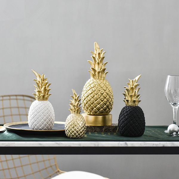 Originale Nordic Moderno Ananas Frutta Soggiorno Armadietto del Vino Finestra Desktop Decorazione Della Casa Arredamento Prop Accessori 1471 V2