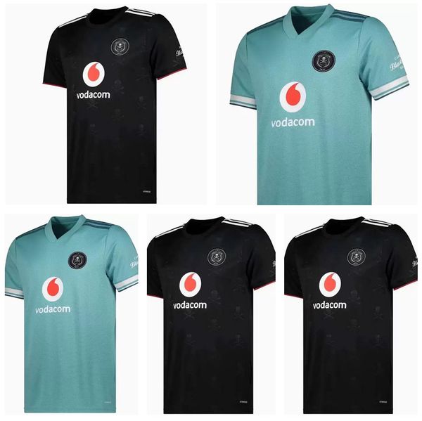 

orlando pirates soccer jerseys 21 22 home away jaune noir 2021 africa maillot de foot mosele o pule mabasa lorch nyauza monyane chemise foot, Black;yellow