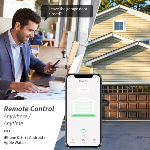 

smart home control tuya wifi garage door controller opener essential for
