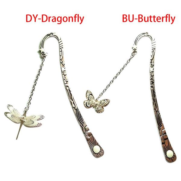 

bookmark luminous butterfly dragonfly glow in the dark book marker stationery diy creative bookmarks gift