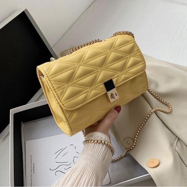 

evening bags axzspdy band women's bag 2021 summer chain small female shoulder messenger fashion black luxury designer handbag