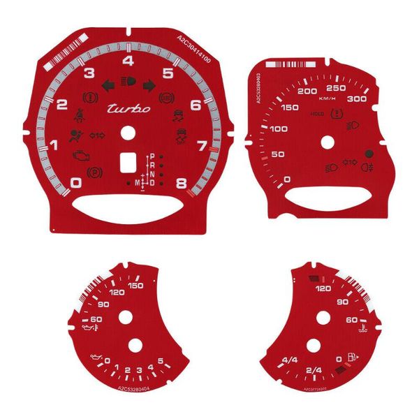 

code readers & scan tools instrument cluster gauge face for 911 carrera 991/ 958/panamera 970 turbo overlay 300km/h 250km/h re